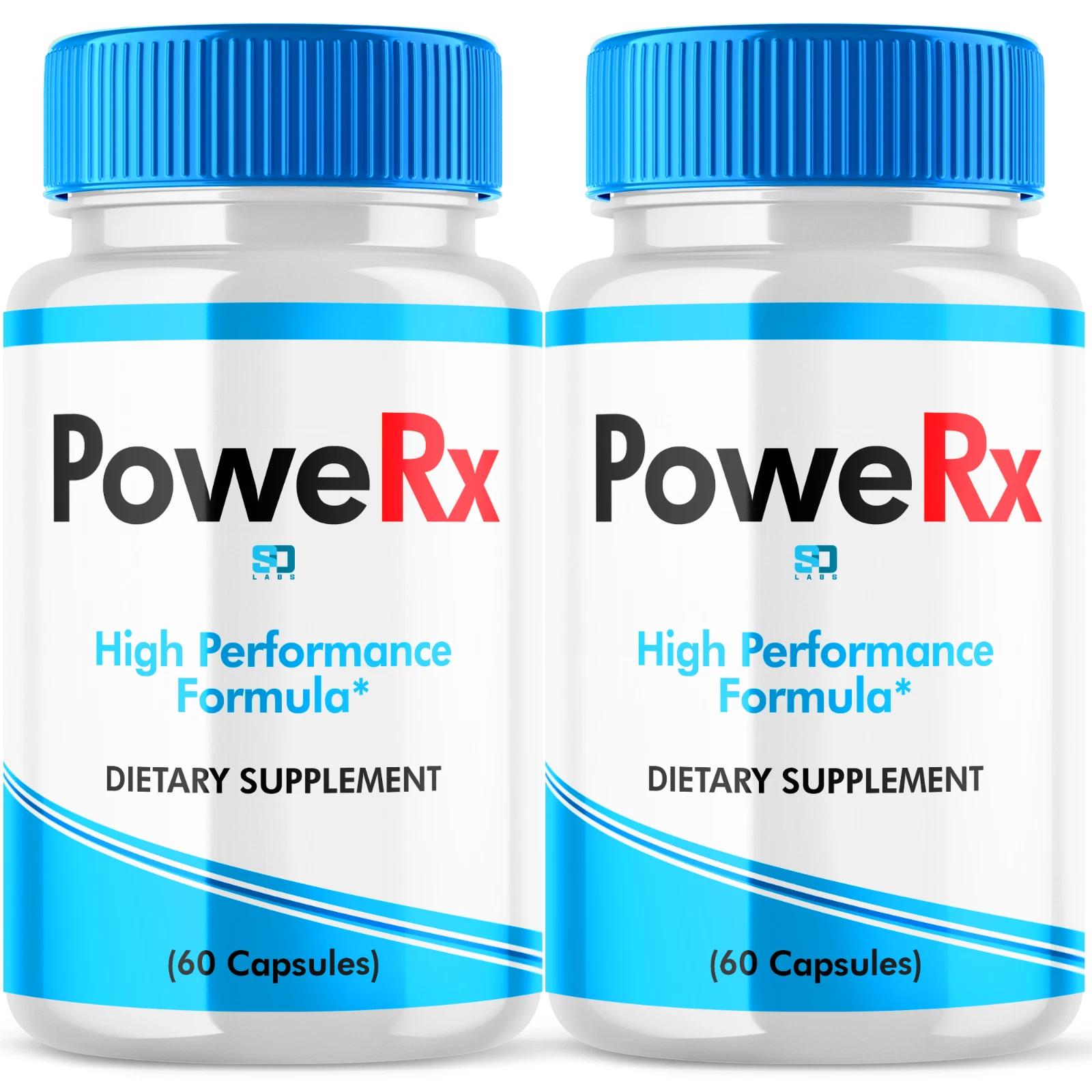 PoweRx - Men's Vitality and Energy Support Pills (2 Pack)