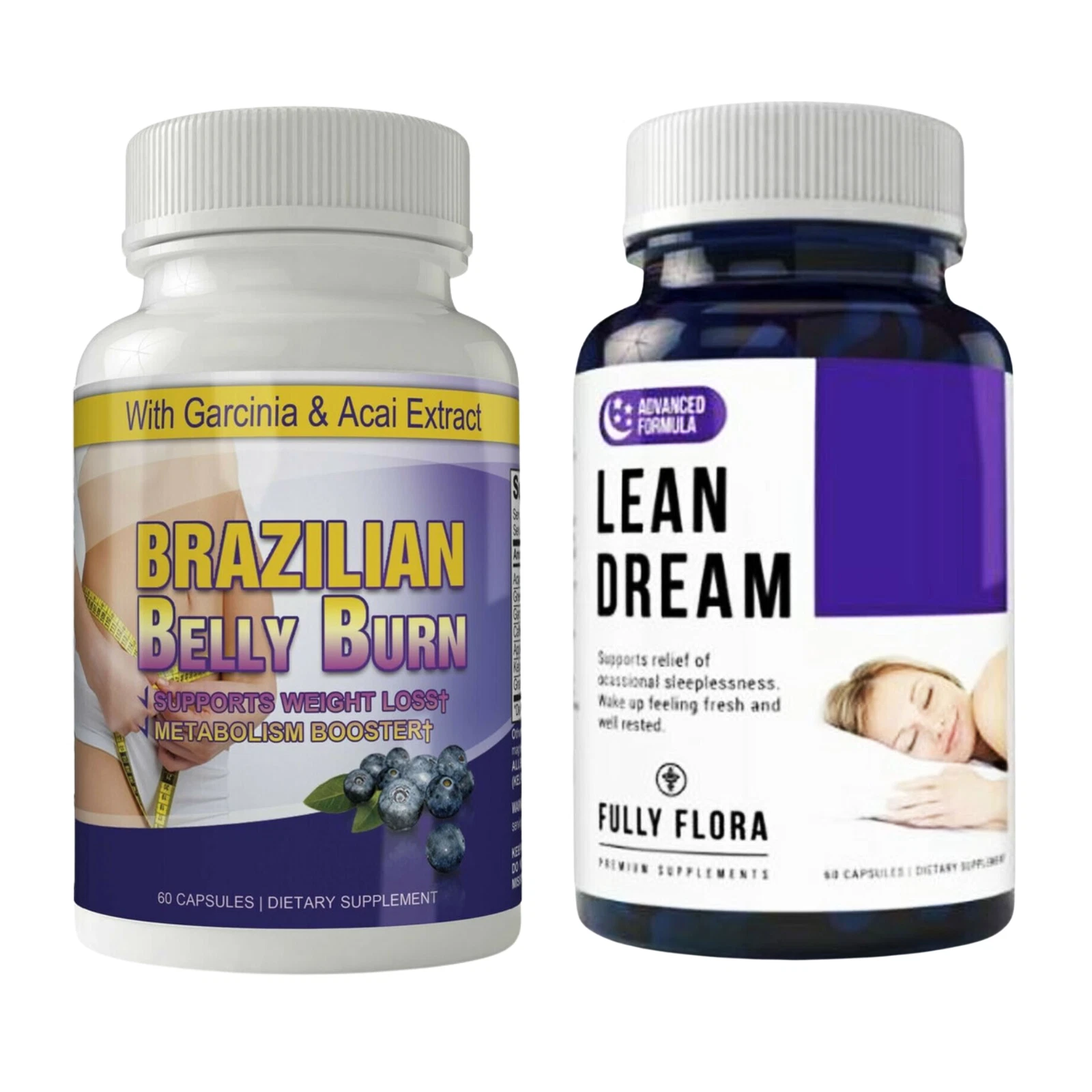 Brazilian Belly Fat Burn Weight Loss Supplements Sleep Aid Natural Sleeping Pill