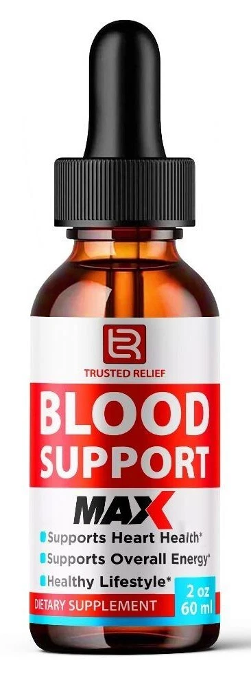 (1 Pack) Trusted Relief Blood Support Drops for Managing Sugar & Pressure Levels