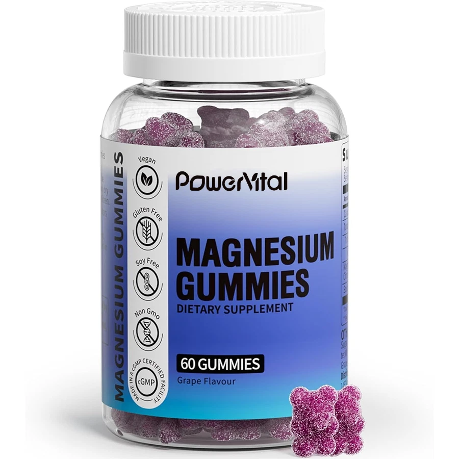 PowerVital Magnesium Gummies with Magnesium L-Threonate Calm Magnesium Gummies