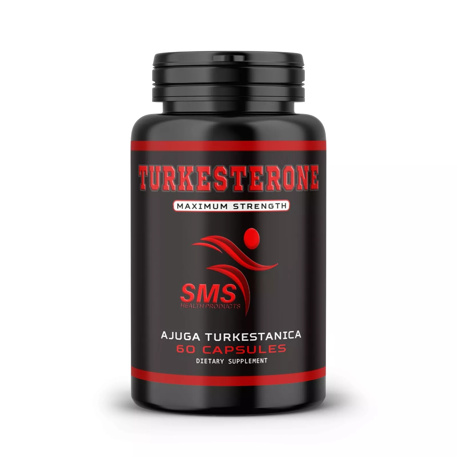 TURKESTERONE 1200mg AKA Ajuga Turkestanica Standardized to 10% 60 Caps By SMS