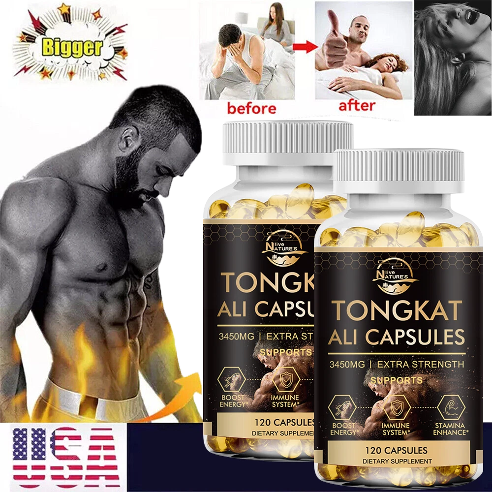 #1 BEST-MALE ENLARGER THICKER LONGER BIGGER 4" GROWTH ENLARGEMENT 240 PILLS NEW