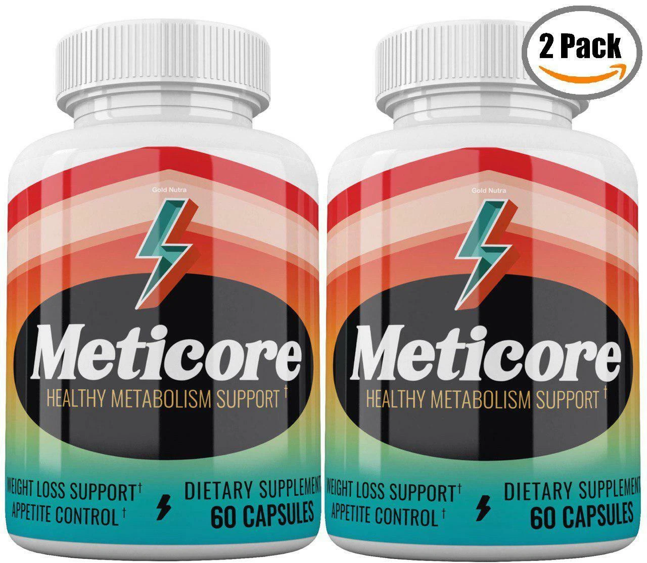 (2 Pack) Official Meticore Weight Management Pills, Maximum Strength Formula.