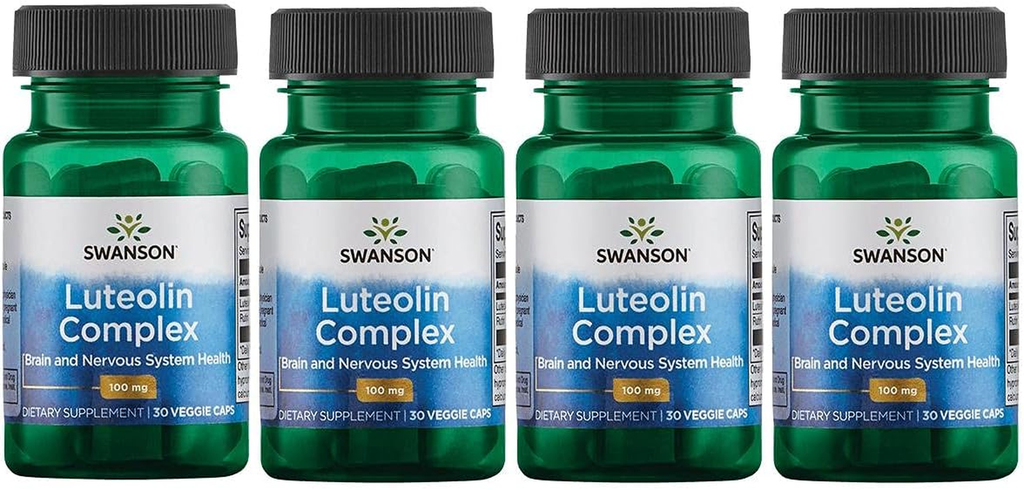 Luteolin Complex W/Rutin - Brain Support Supplement Promoting Memory, Mood & Cog
