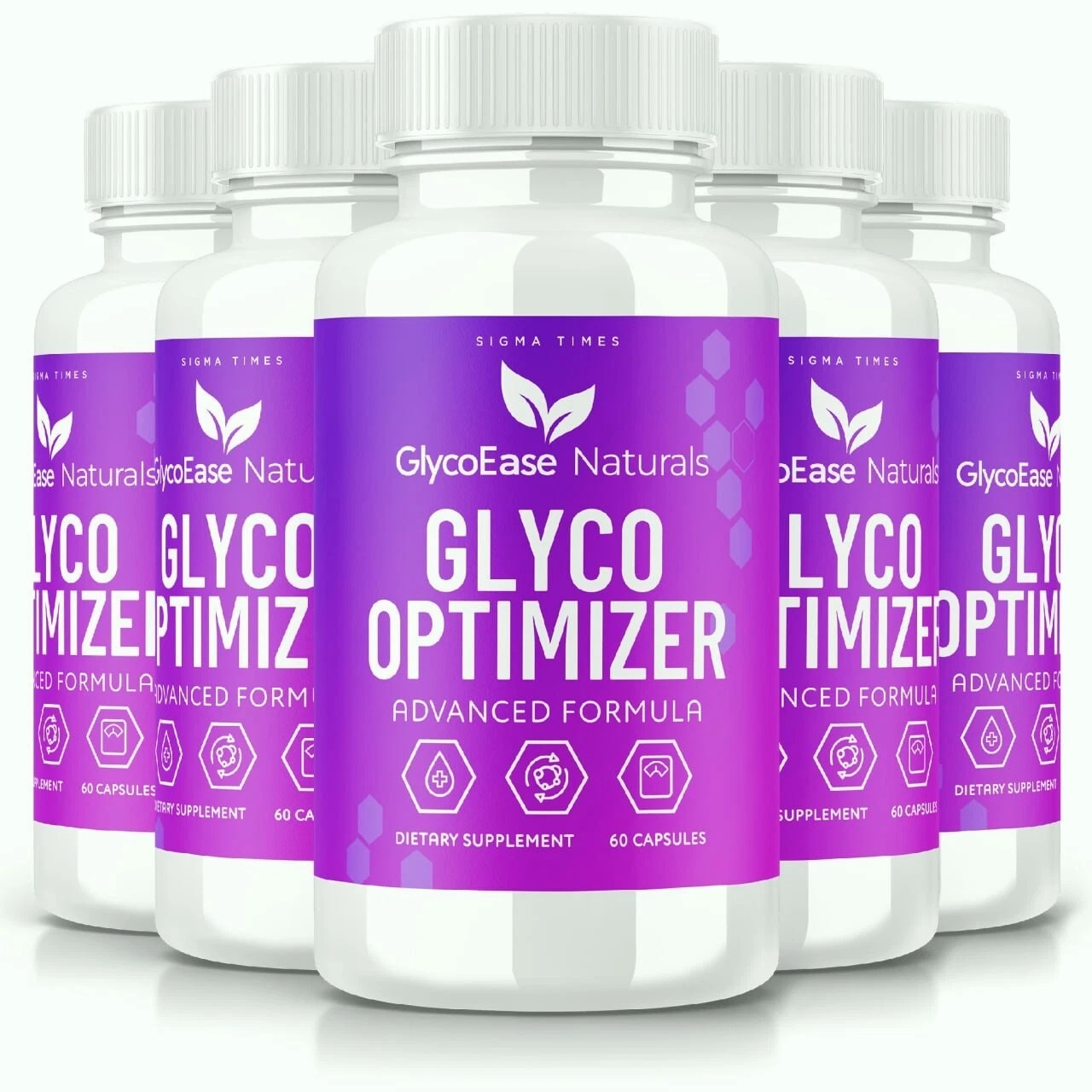 (5 Pack) GlycoEase Naturals Glyco Optimizer Pills to Support Blood Sugar Levels