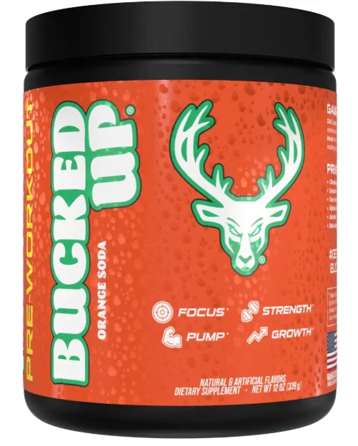 BUCKED UP PRE-WORKOUT Pump Focus Energy Endurance 30 Servings (Choose Flavor)