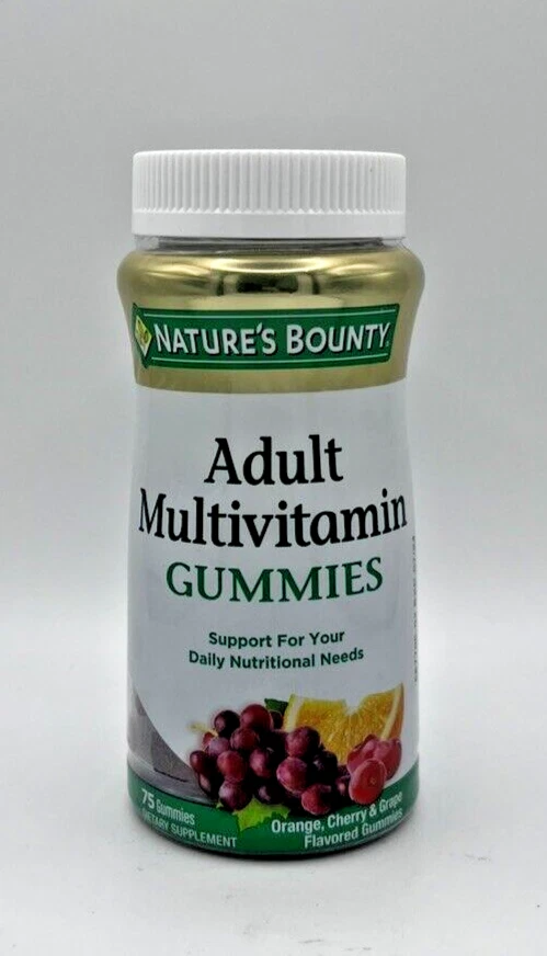 Nature's Bounty Adult Multivitamin Gummies 75ct FREE SHIPPING! BUY NOW!