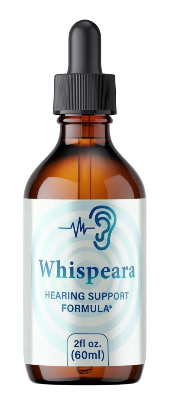 Whispeara Ear Drops For Tinnitus Supports, Ear Relief & Healthy Eardrum (1 Pack)