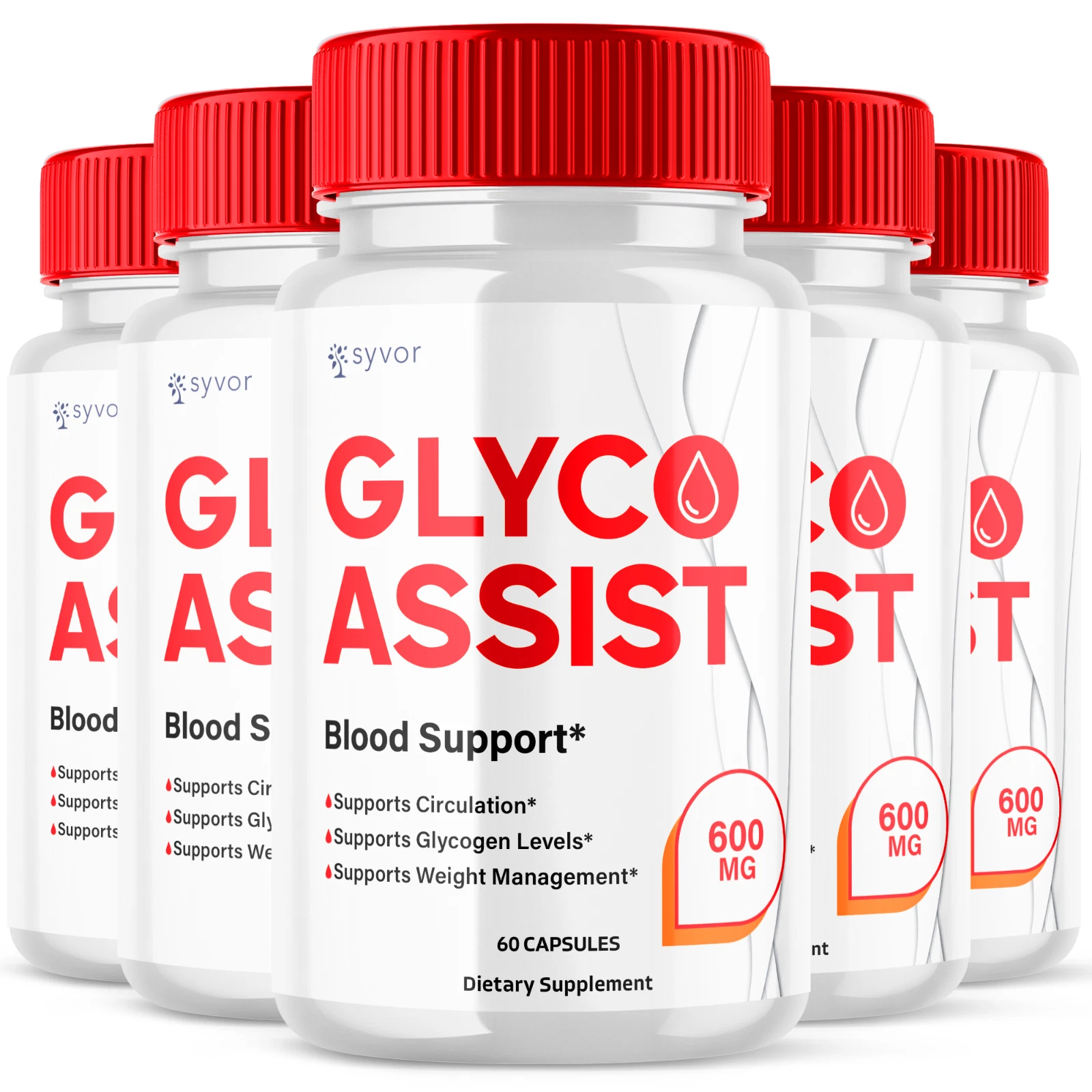 Glyco Assist Support Pills Advanced Glycogen Max Support Supplement 300 Capsules