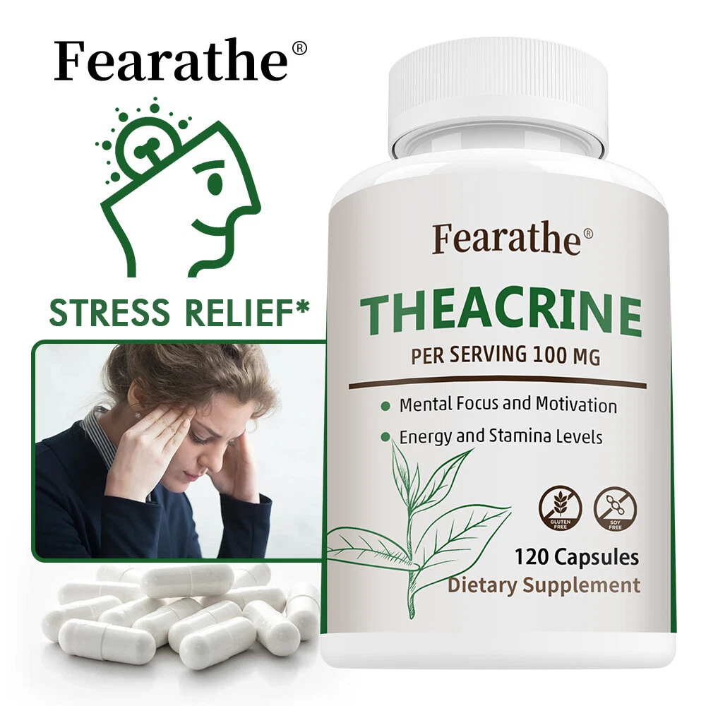 Theacrine (Teacrine) - Energy and Stamina Booster - 100 Mg Per Serving