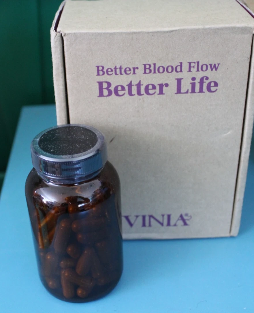 NO LABEL VINIA RED GRAPE POWDER 90 CAPSULES FULL SIZE SEALED EXP 2026 FREE SHIP