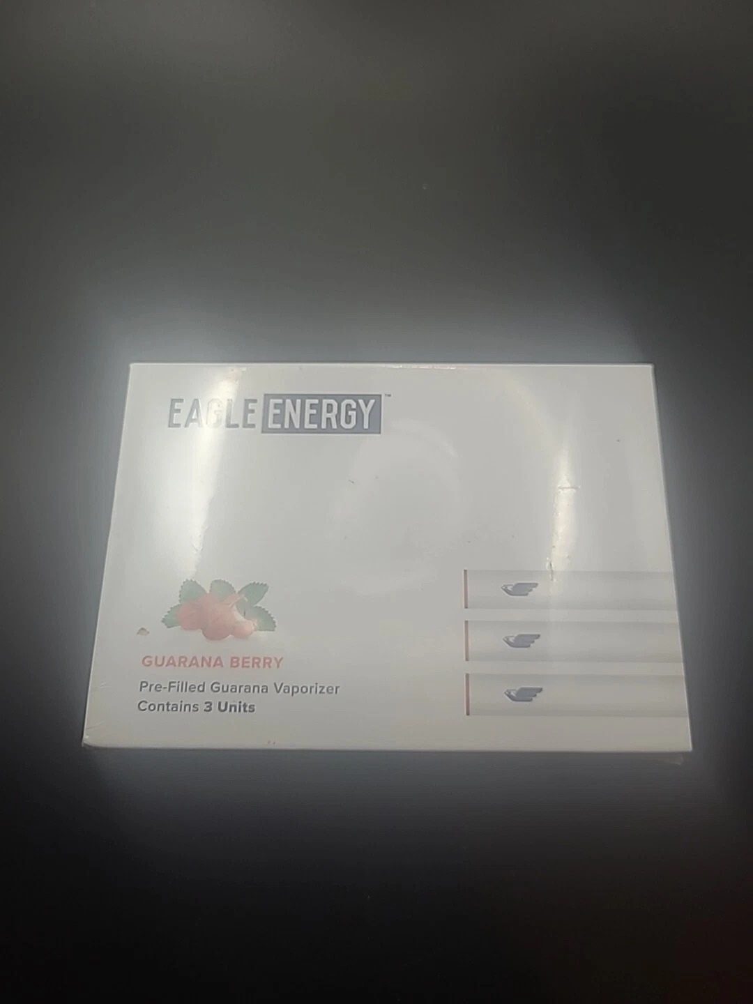 Eagle Energy - Natural Energy Supplement - Guarana Berry (3 Pack) Inhaler SEALED