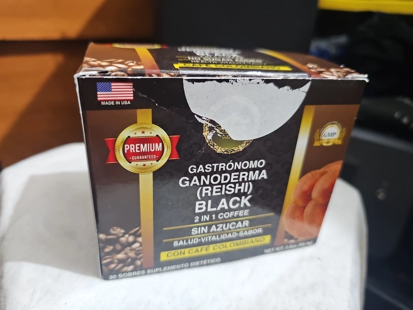 New Ganoderma (Reishi) 2 In 1 With Colombian Coffee Eternal Spirit