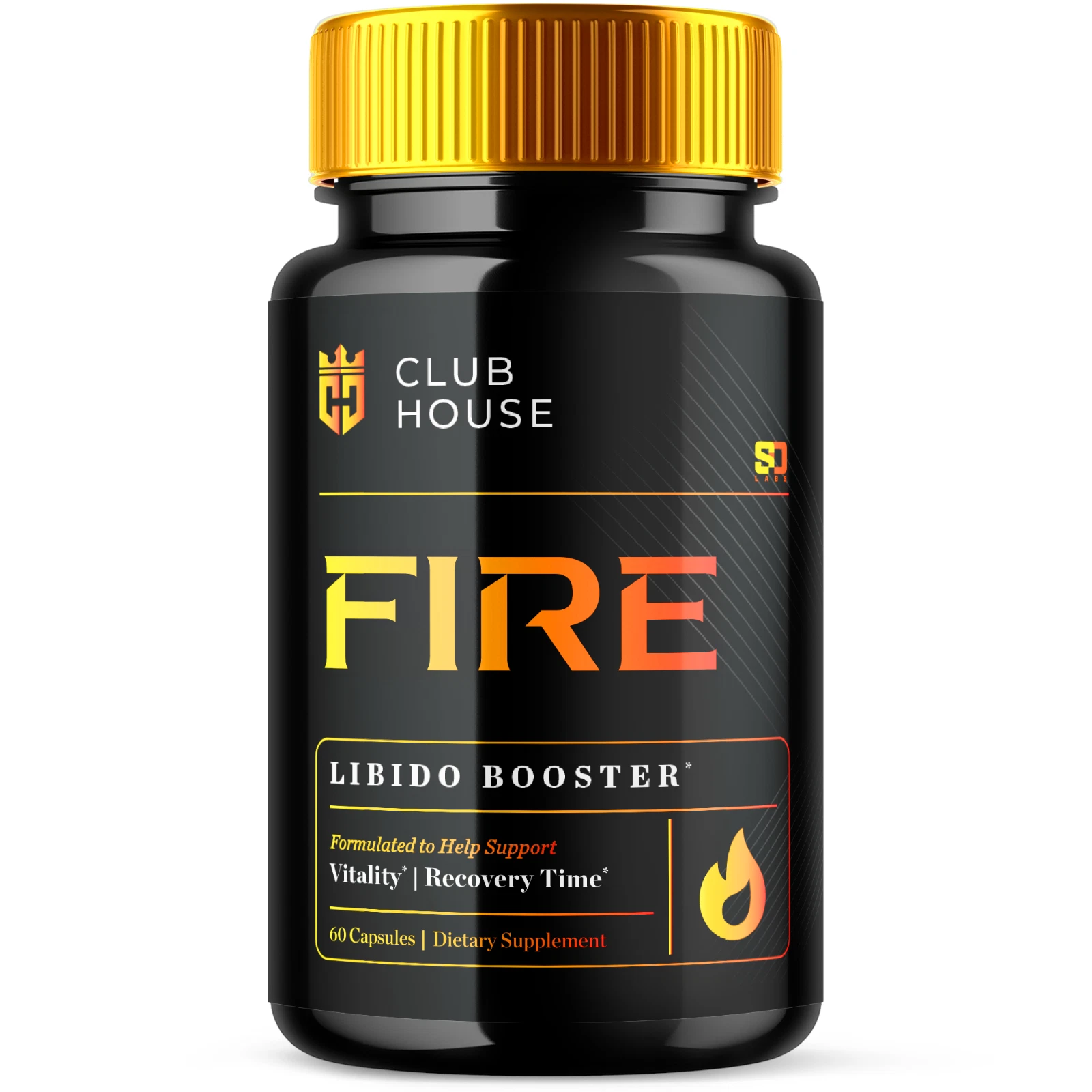 Clubhouse Fire - Boost Stamina and Daily Energy for Men 60 Capsules
