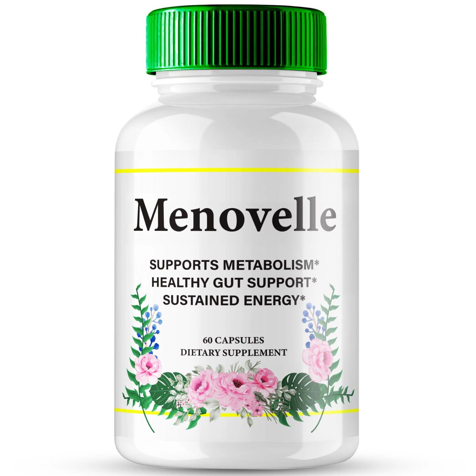 Menovelle Keto Capsules, Advanced Weight Loss Burn Stubborn Fat Energy 60ct