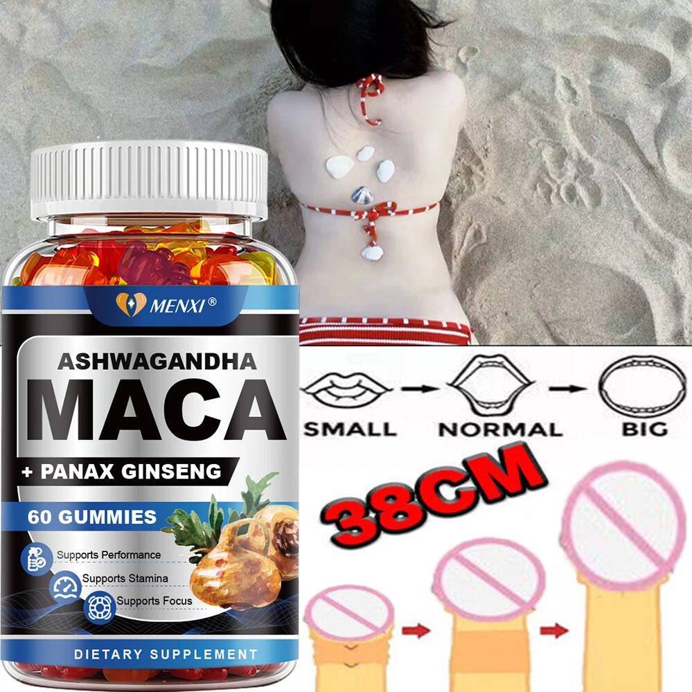 Male Enhancement 60 Gummy Gummies Booster & Thicker Last Longer Bigger Stronger
