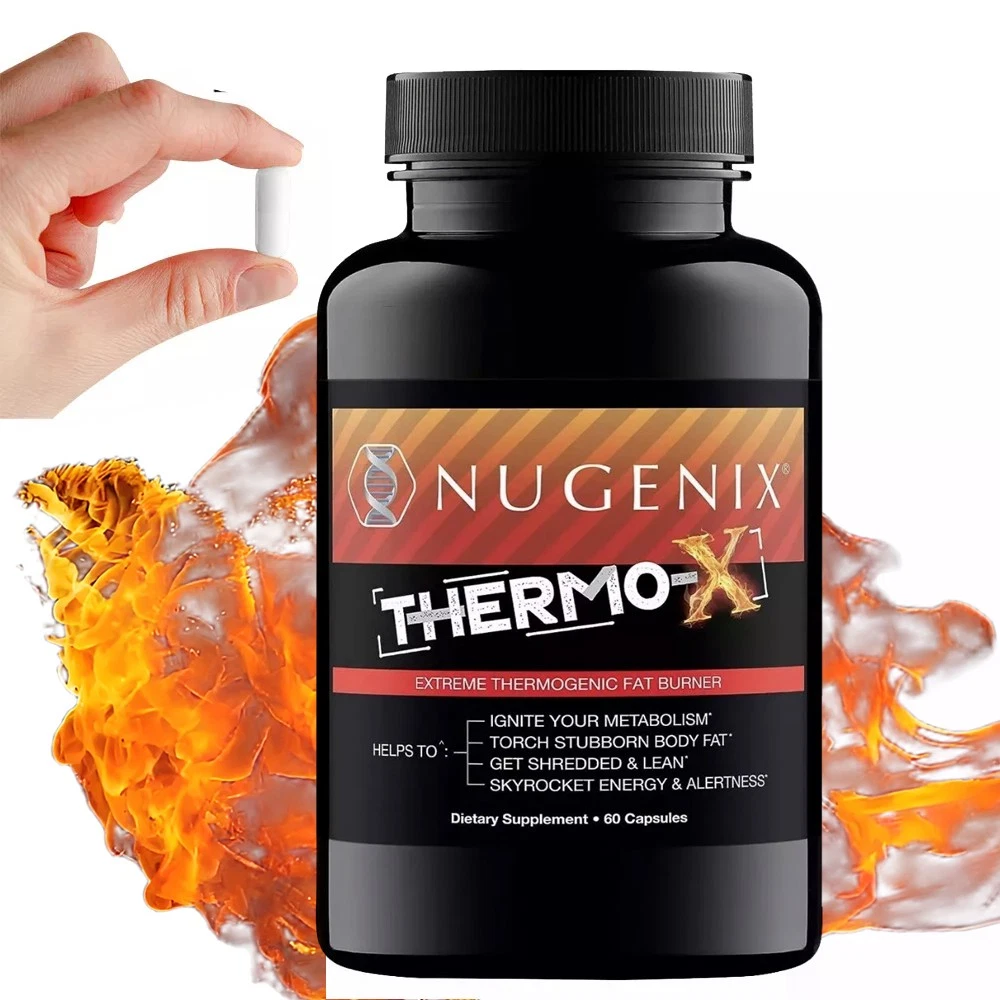 1-2PACK Nugenix Thermo-X Fat burner. 60 Capsules. Expires 2027