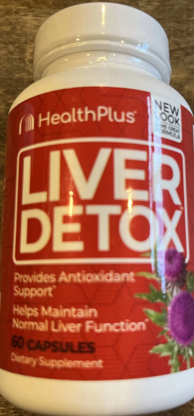 Health Plus Liver Detox Capsules - 60 Count