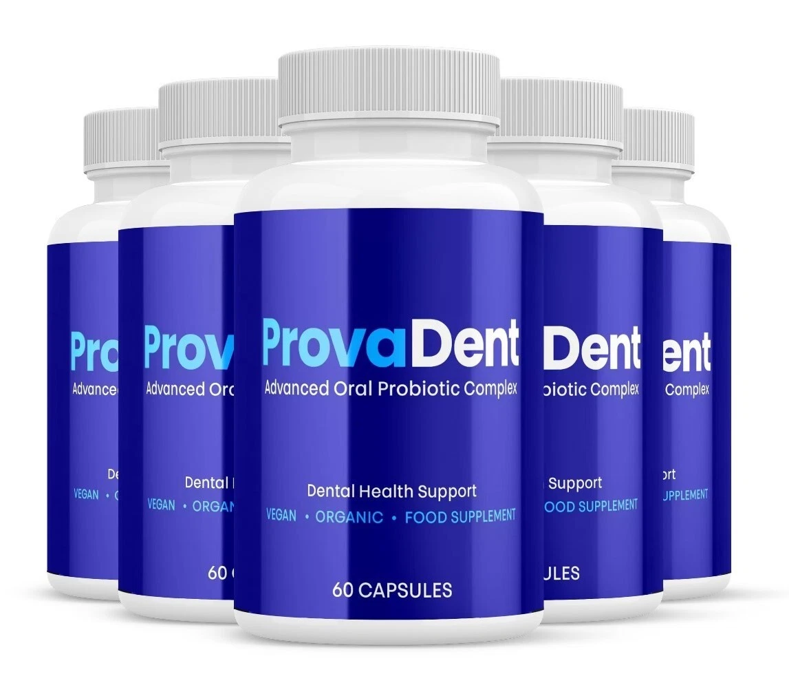 (5 Pack) ProvaDent Oral Probiotic Support Healthy Teeth and Gums (300 Capsules)