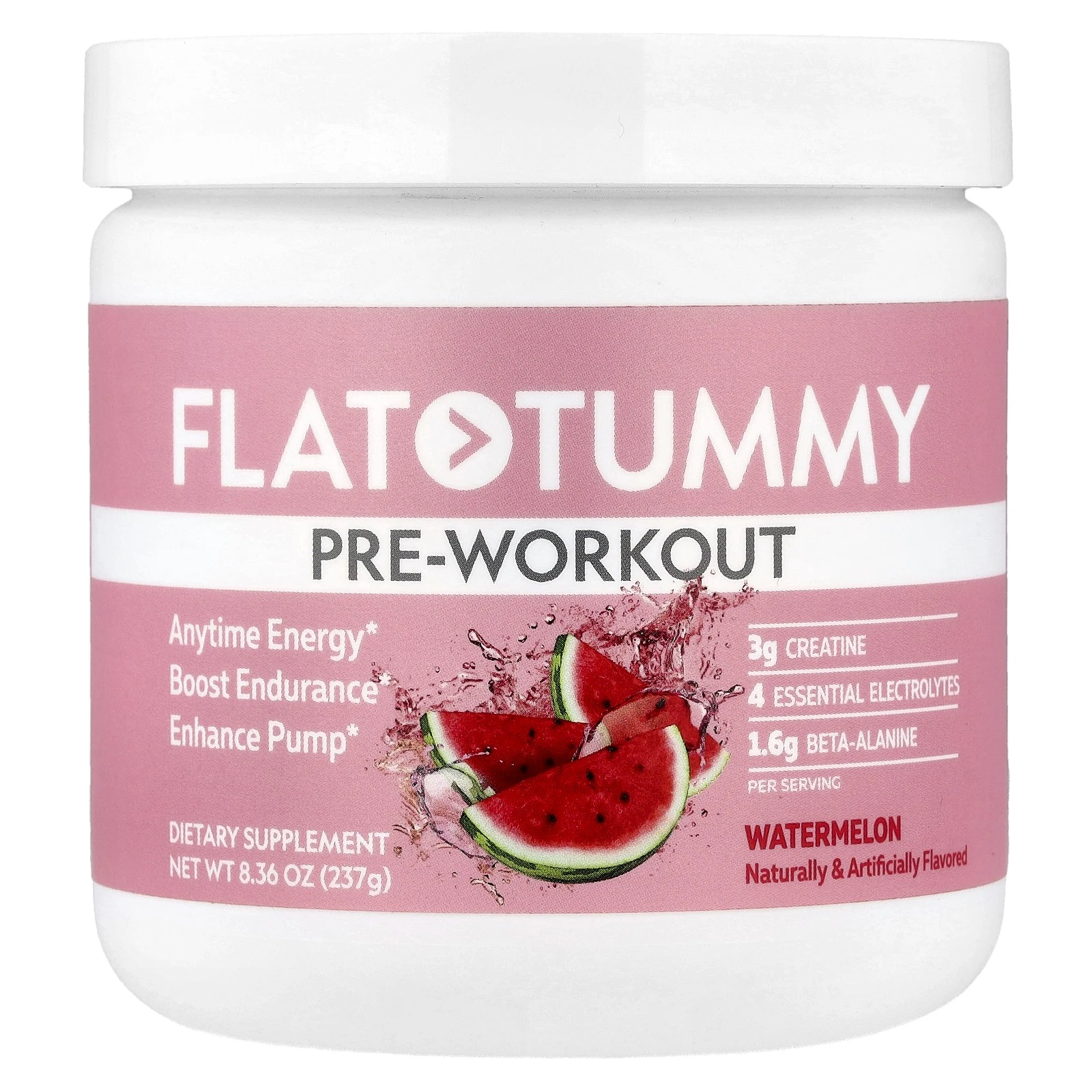 Pre-Workout, Watermelon, 8.36 oz (237 g)