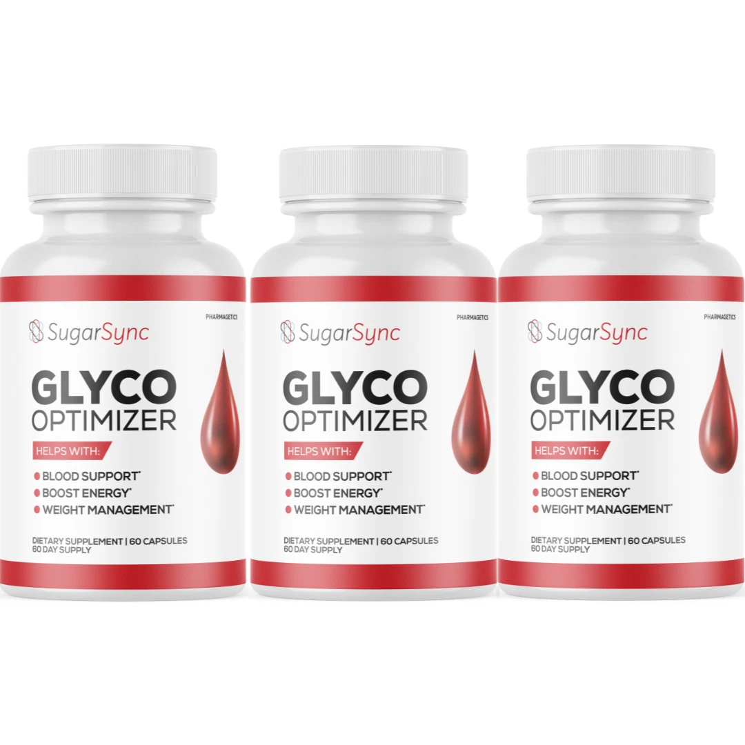 Sugar Sync Glyco Optimizer Maximum Strength Glycogen Supplement - 3 Bottles