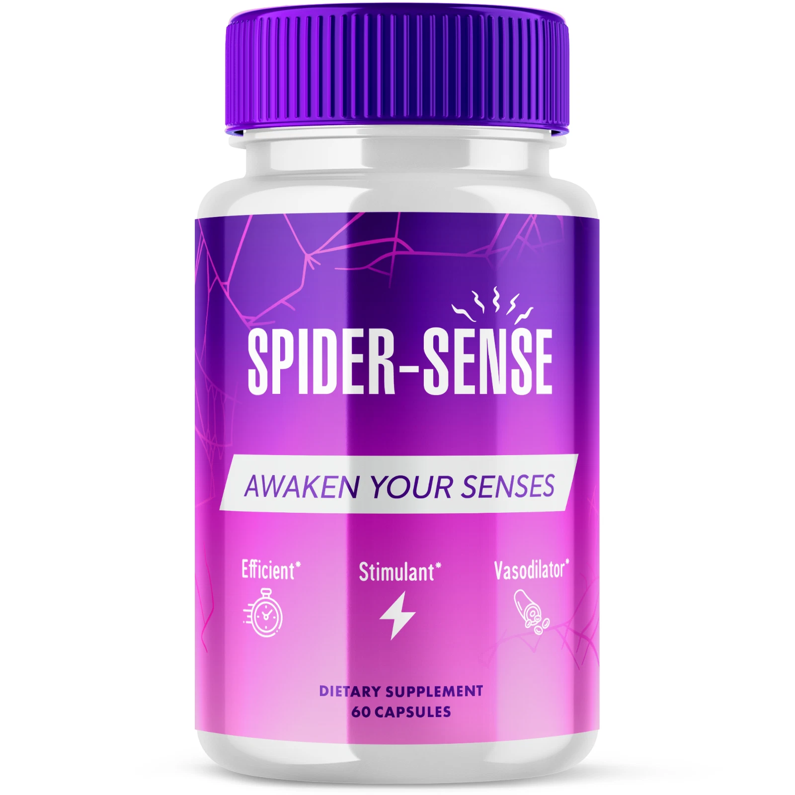 Spider Sense Pills for Men Max Strength Male Support Formula 60 Capsules
