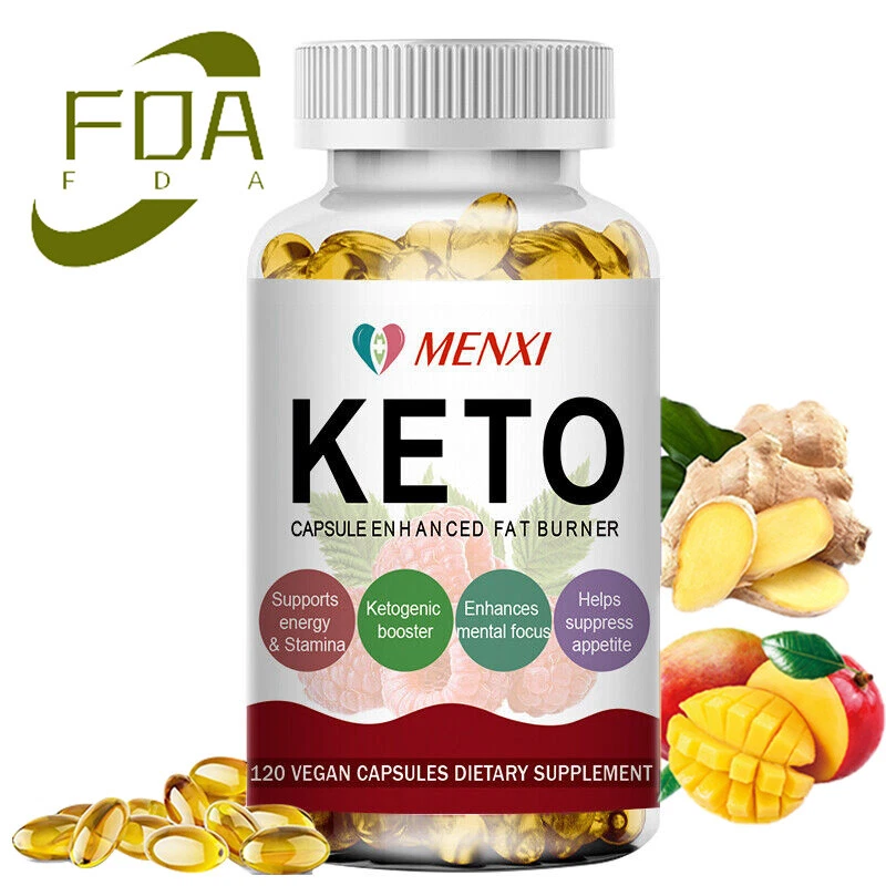 2000mg Keto Capsule Weight Lose Burning Belly Fat Provide Energy Boosts Ketosis