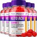 Fast Ripped Keto ACV Gummies - (5 Pack)