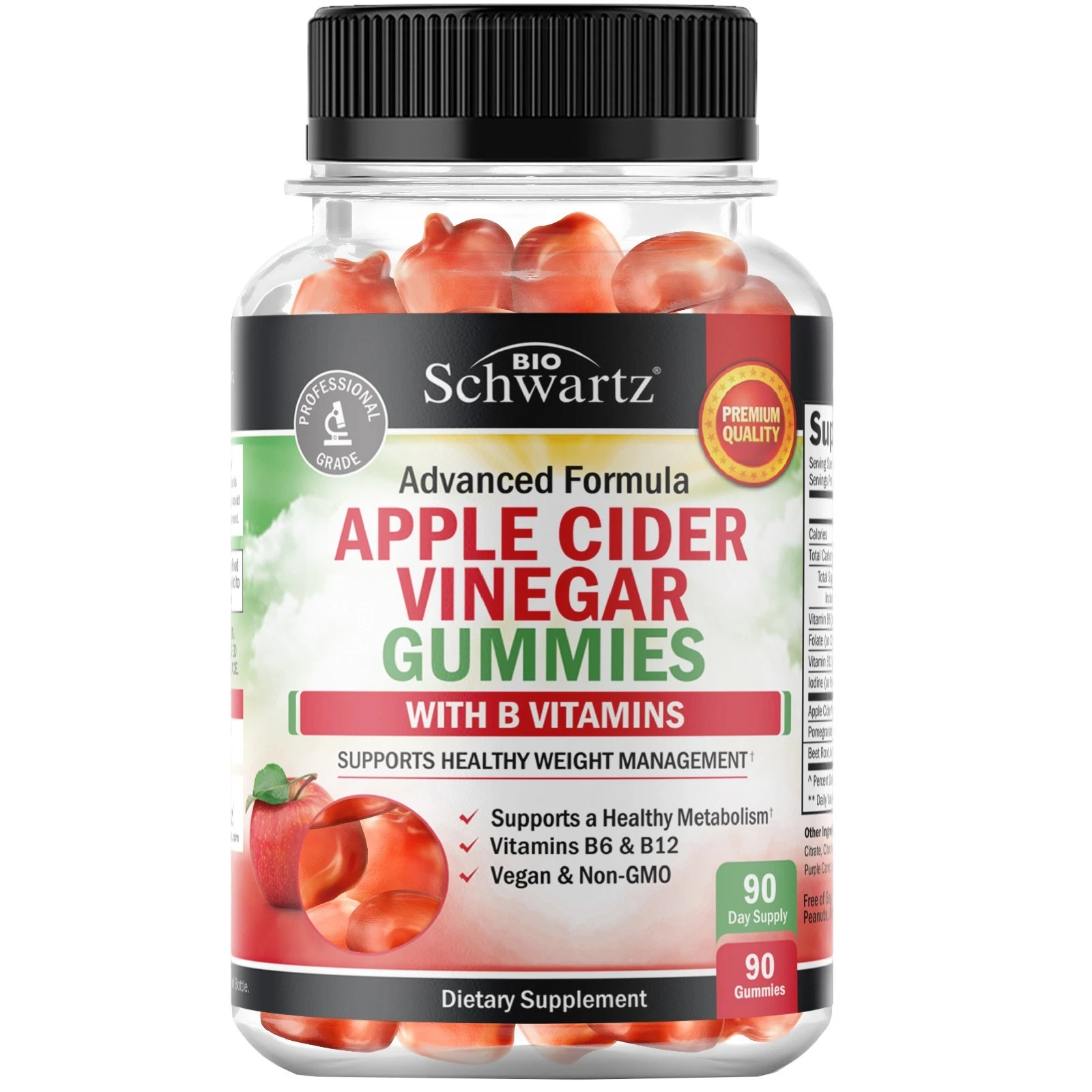Apple Cider Vinegar Gummies for Weight Loss ACV Gummies for Women & Men Energy