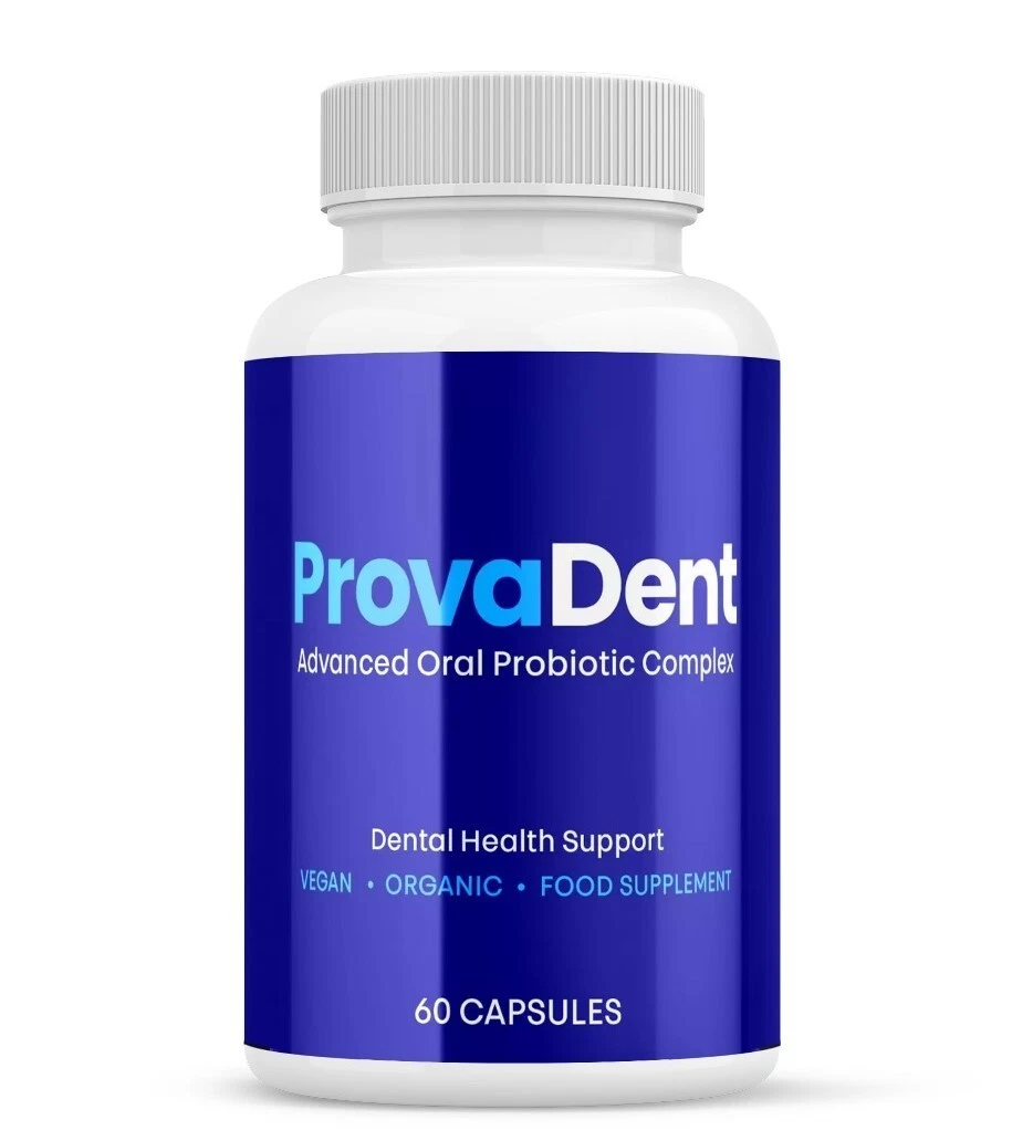 ProvaDent Oral Probiotic Support Healthy Teeth and Gums Prova Dent (60 Capsules)