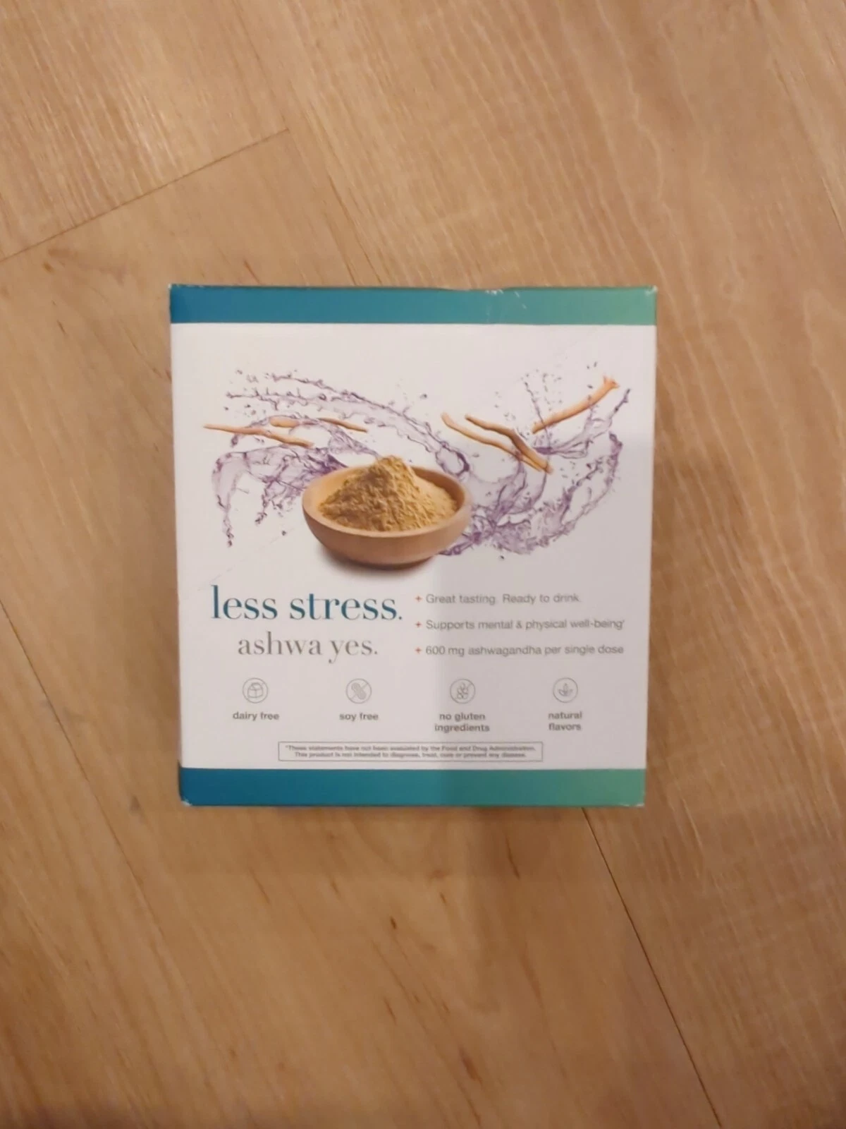 Youtheory - Ashwagandha Liquid Stress Relief Blueberry - 12 Packet(s)