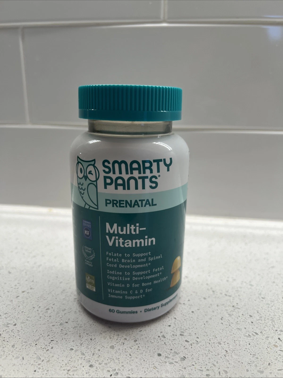 SmartyPants Prenatal & Postnatal Multi Gummies - 60ct Exp: 10/2025
