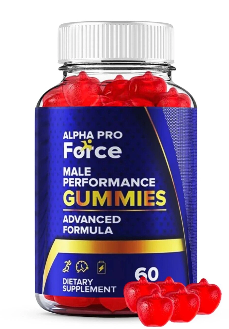 (1 Pack) Alpha Pro Force Gummies for Men – Alpha ProForce Male Performance Gummy