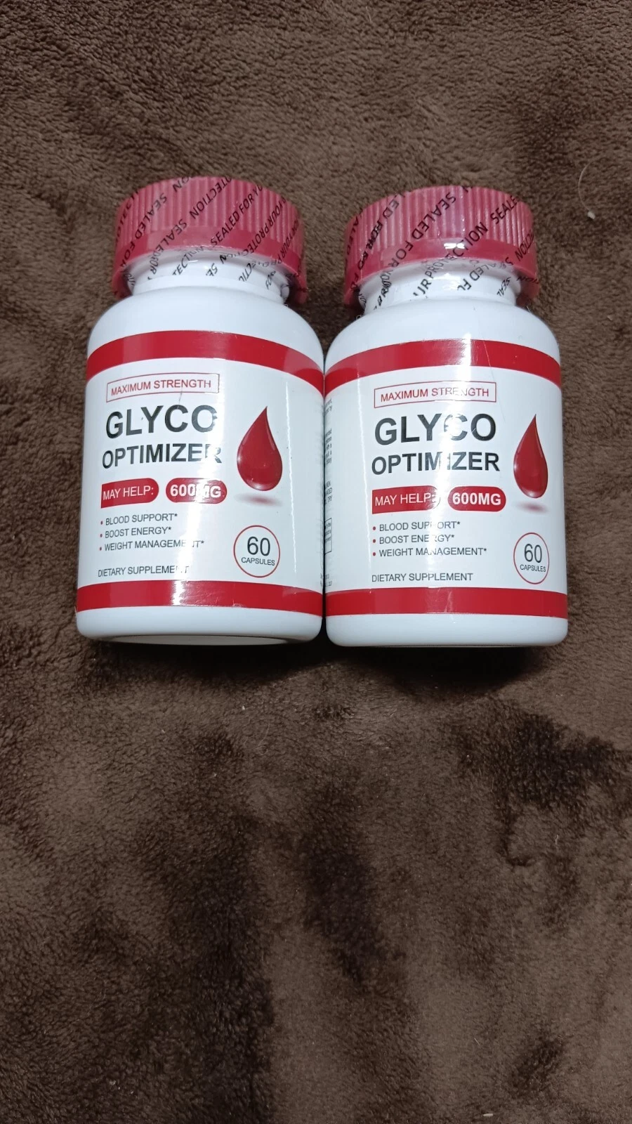 Glyco Optimizer Maximum Strength Glycogen Supplement 600mg 60ct. Exp.01/27