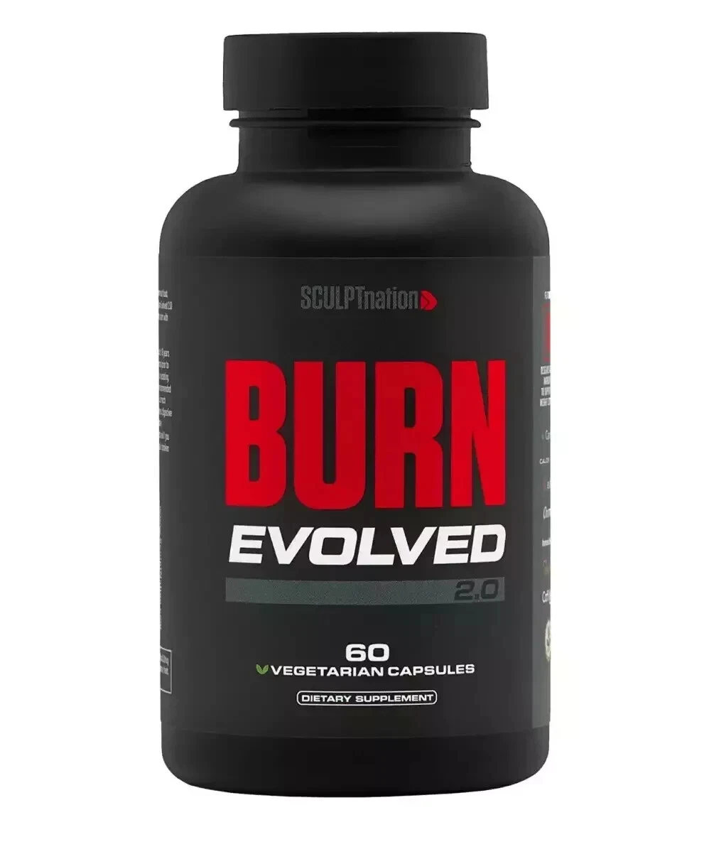 3 Pack, Burn Evolved Sculptnation Fat Burner Weight Loss Hot Muscles Thermogenic