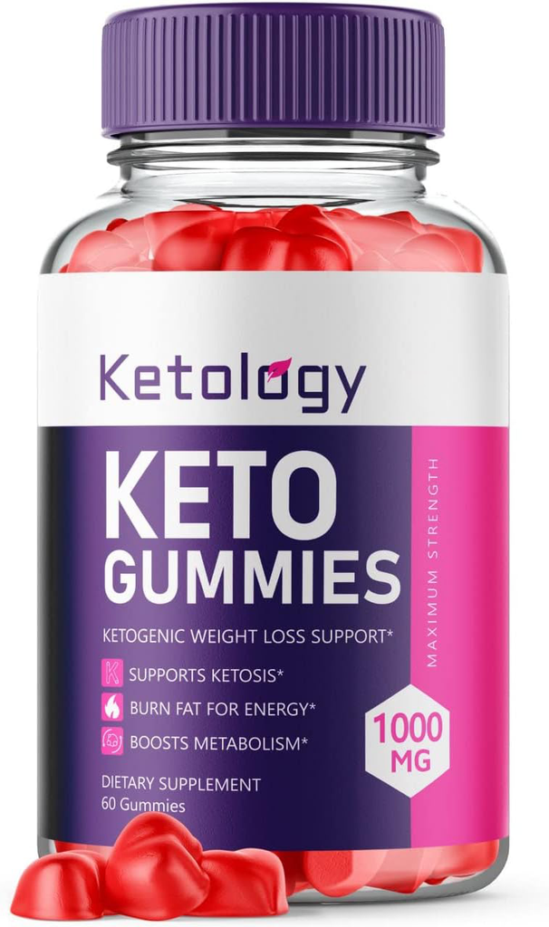 Ketology Keto & ACV, 60 Gummies, One Month Supply