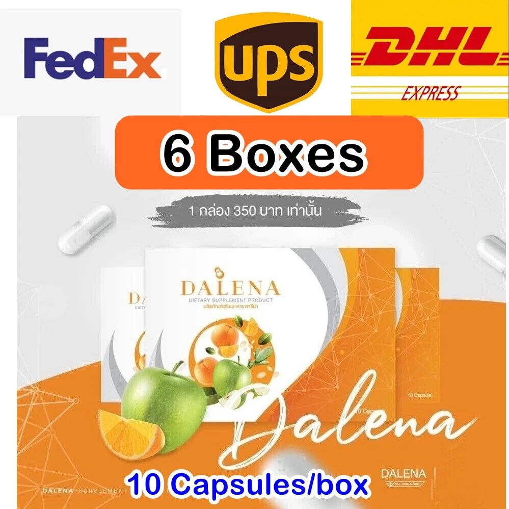 3X Dalena Dietary Supplement Weight Management Slim Good Shape Block Burn 60 Cap