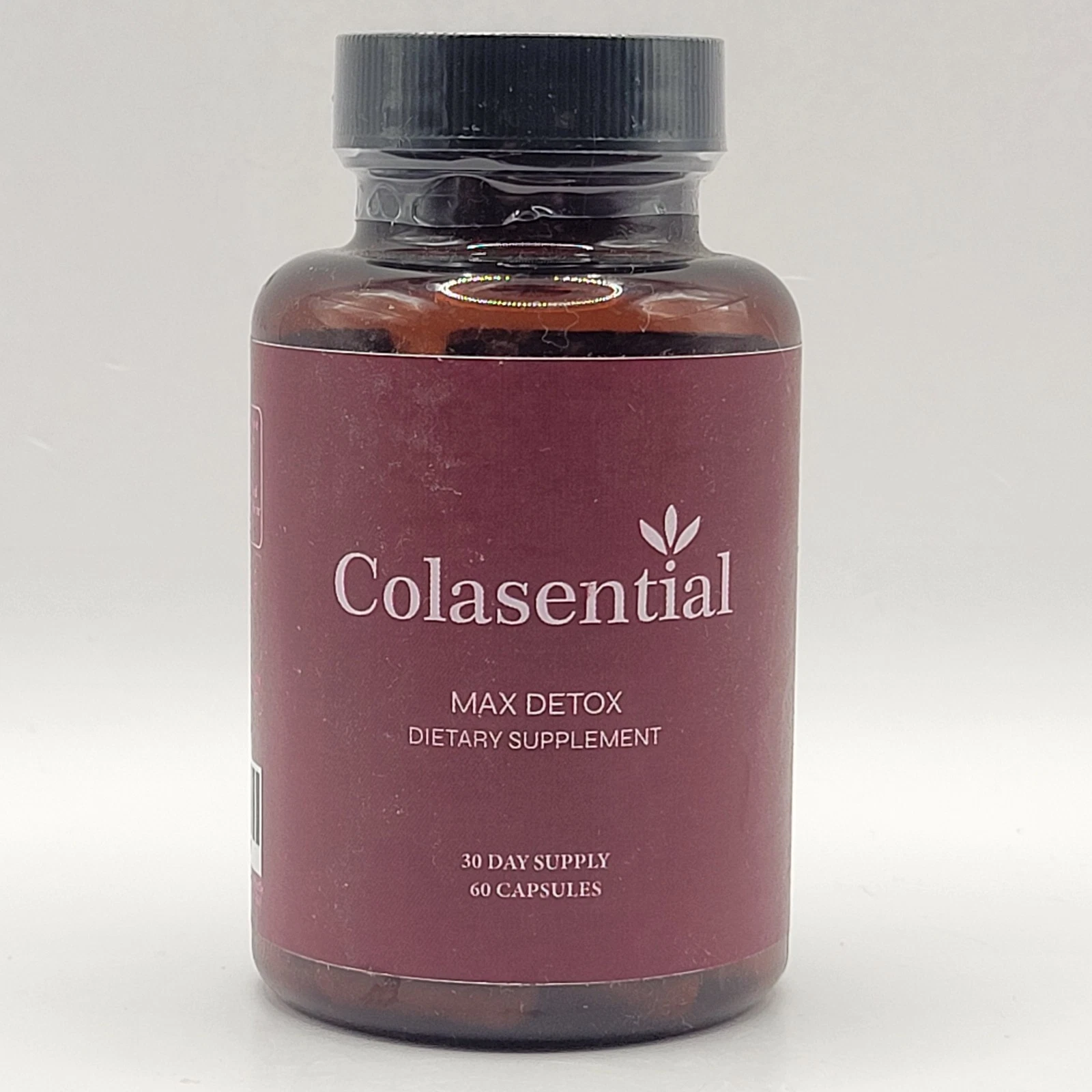 Colasential Max Detox Dietary Supplement 30 Day Supply - 60 Capsules Weight Loss