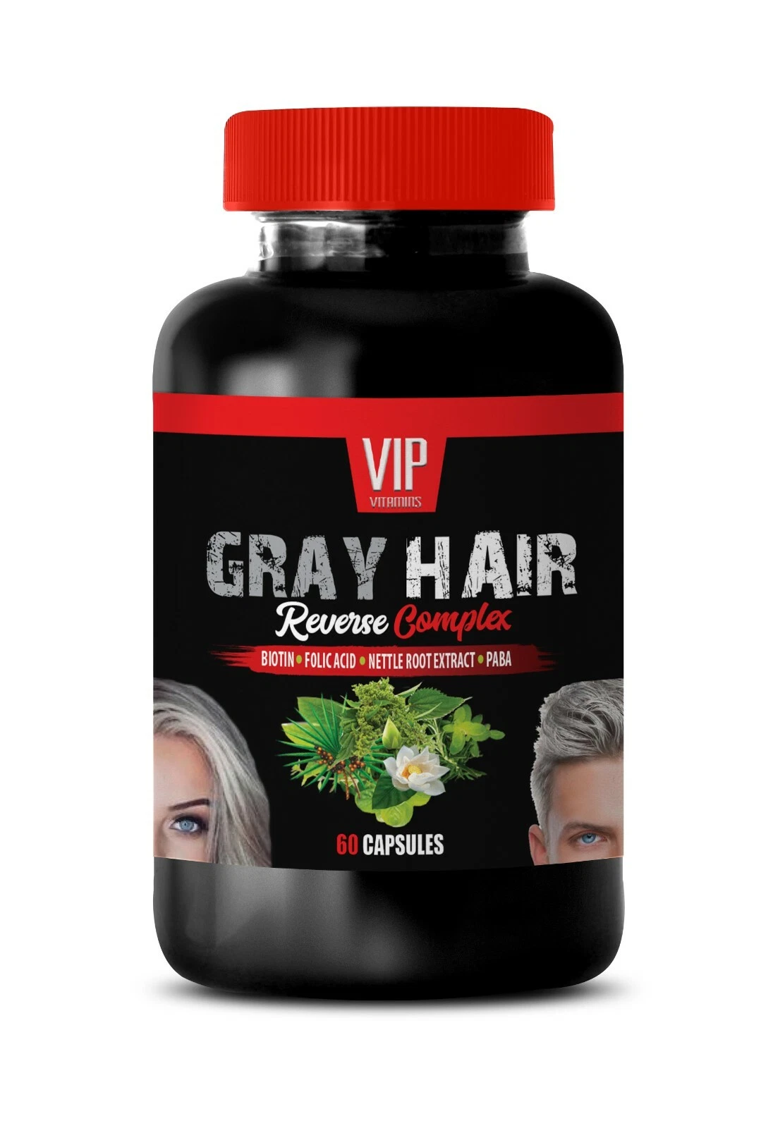 anti gray hair vitamins - GRAY HAIR REVERSE - tyrosine supplements 1B