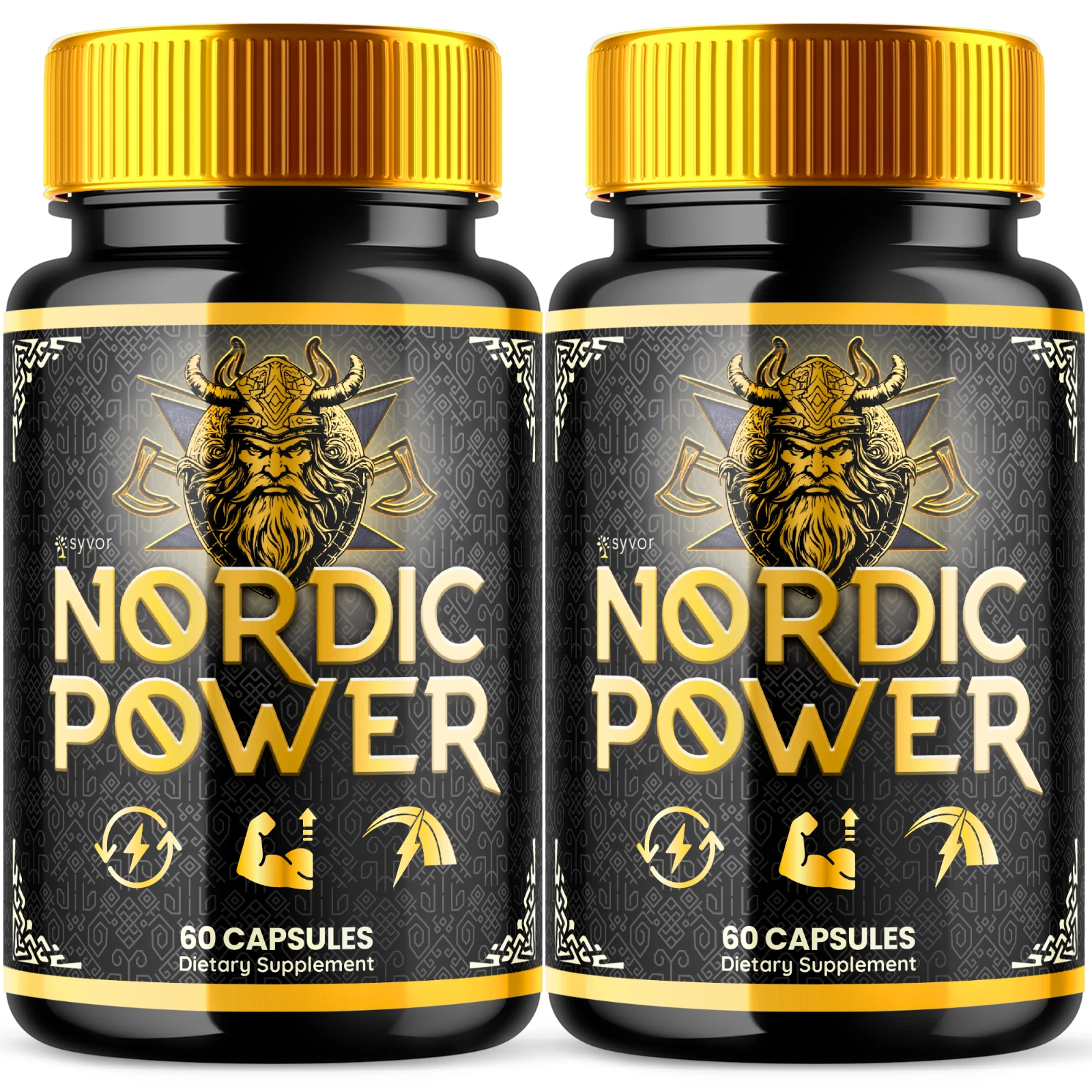 Nordic Power for Men Advanced Vitality Support Formula Supplement 120 Capsules