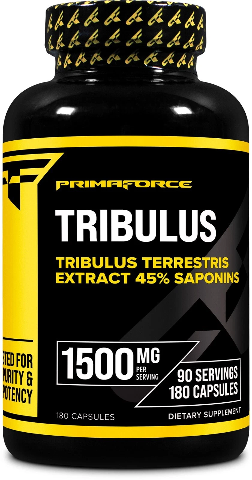 PrimaForce Tribulus Terrestris Extract Capsules (180 Capsules, 90 Servings)