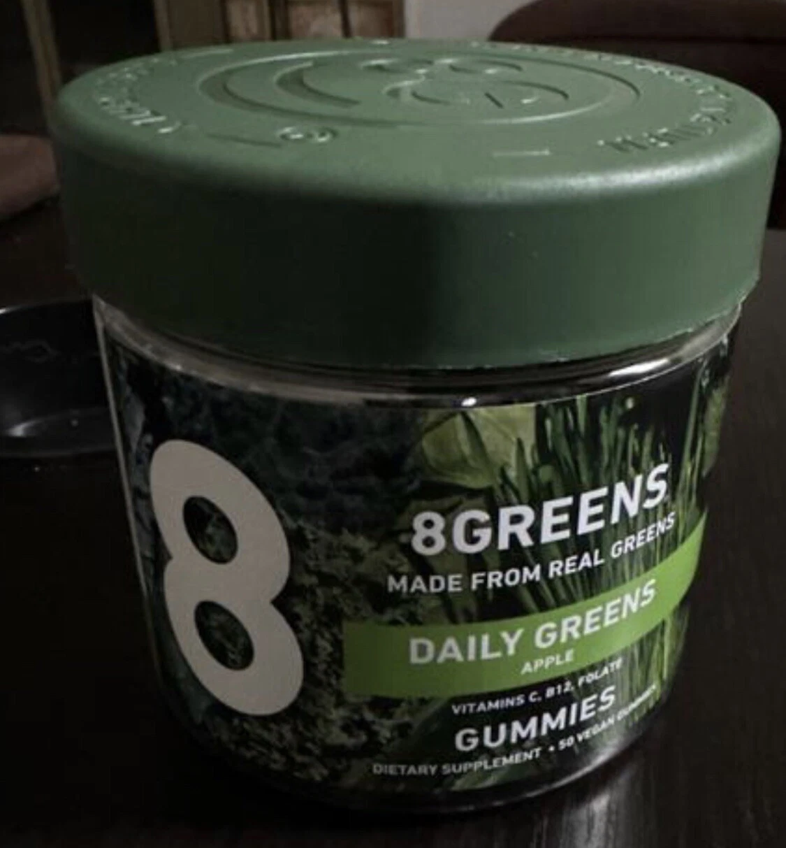 8Greens 8 Greens Daily Greens Apple 50 Gummies