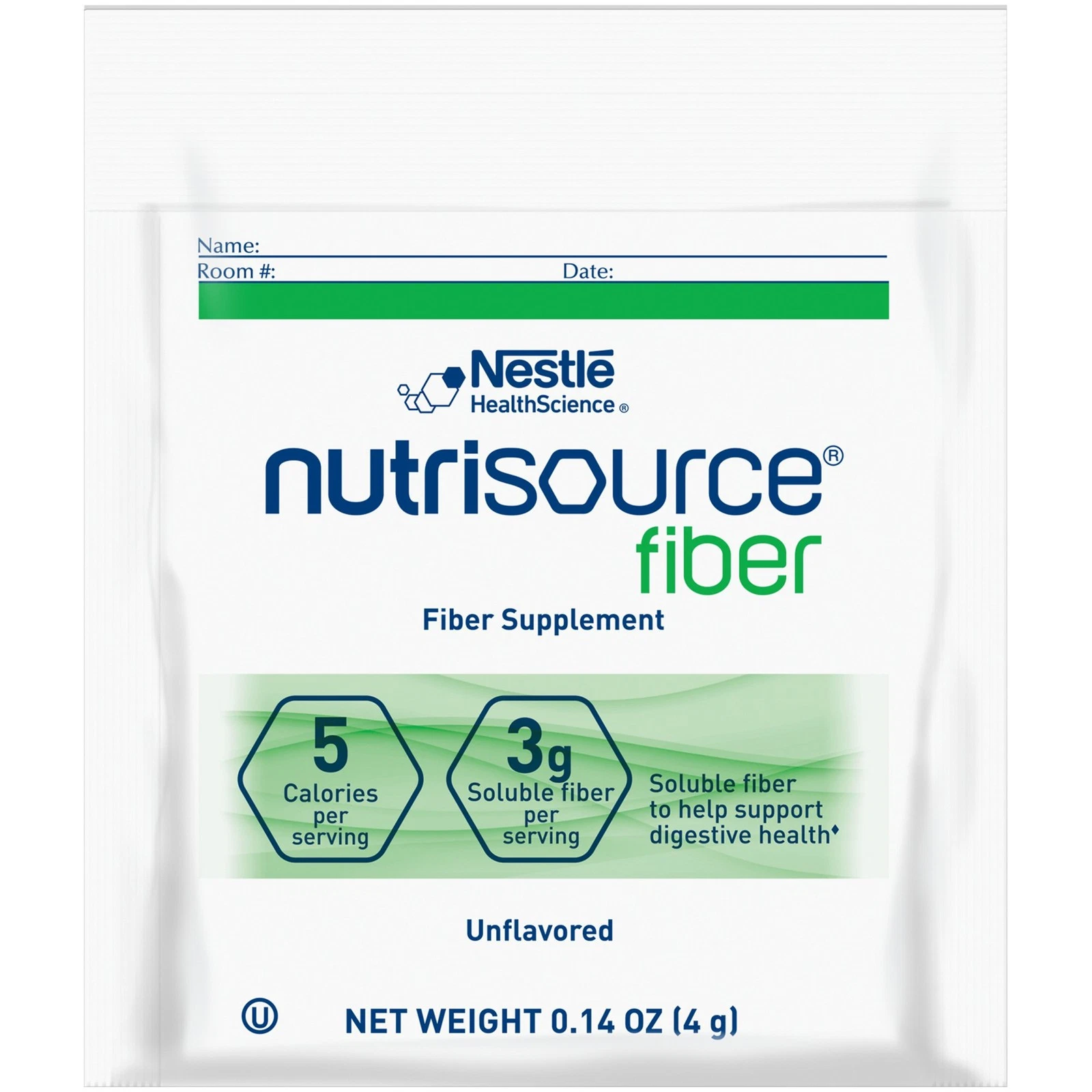 75 Packets Nestle Nutrisource Fiber Supplement Unflavored - 4g Exp 6/22