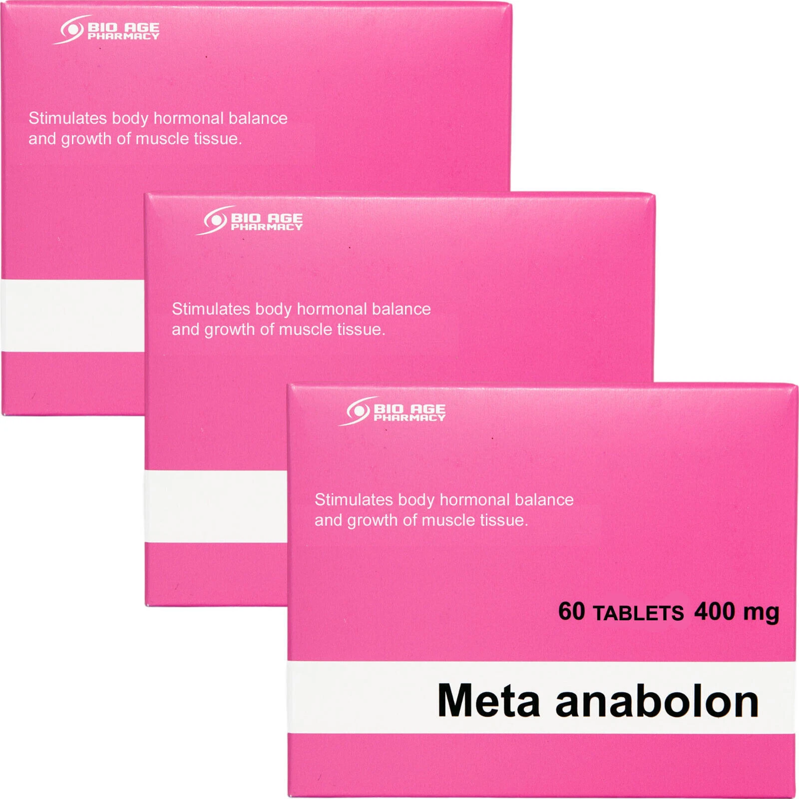 META ANABOLON - 60-480 Tablets - Strong Testo Booster Muscle Mass Libido Growth