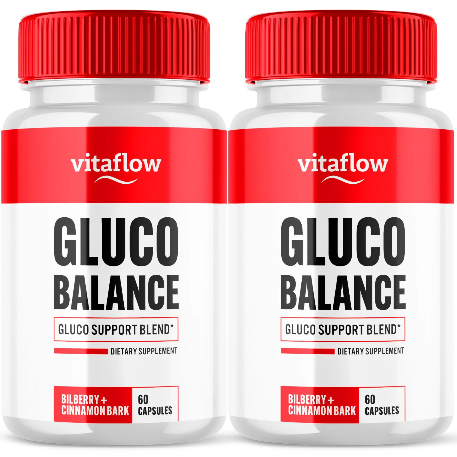 (2 Pack) VitaFlow Blood Balance Capsules, Vita Flow Glycogen (120 Capsules)