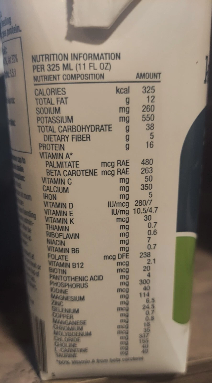 12 Kate Farms 11oz Standard 1.0 Nutrition Formula Chocolate 12 Pack Expire 07/25