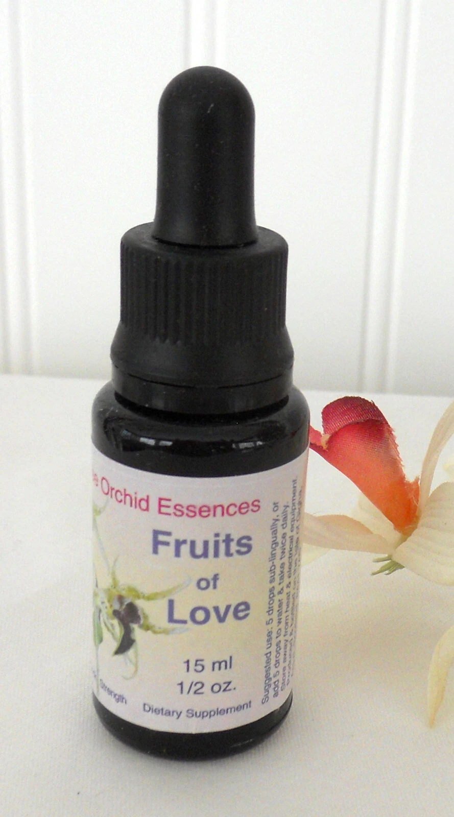 Living Tree Orchid Essences FRUITS OF LOVE 15 ml 1/2 oz Acts on Chakras