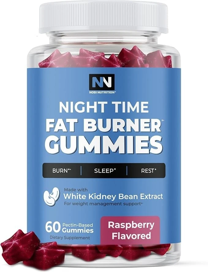 Night Time Fat Burner Gummies, Sleep Support & Weight Loss Supplement | Slimming