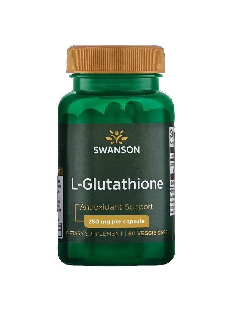 Swanson L-Glutathione 250 mg 60 Veg Caps